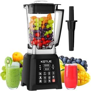 KOTLIE NY-8088EJA - Frullatore da Tavolo 2L, 7 Funzioni, Autopulente (Senza Riscaldamento)