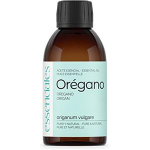 Essenciales - Olio Essenziale di Origano BIO, 100% Puro, Naturale ed Ecologico, 200 ml | Olio Essenziale di Origanum Vulgare, 1ª Spremitura a Freddo