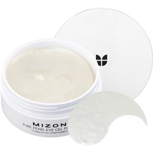 Mizon Cerotti in Gel con Perla Bianca (30 coppie) Riduce le rughe e il gonfiore, trattamento per le occhiaie, Complesso di fiori bianchi, ingredienti naturali (Pure Pearl Eye Gel Patch)
