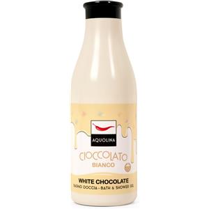 Aquolina Bagnoschiuma Cioccolato Bianco 500 ml - Delicato e Cremoso, Profumazione Avvolgente