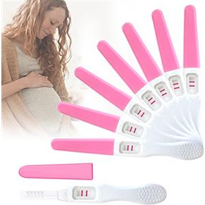 RoserRose Test di Gravidenza, Test Gravidanza, Pregnancy Test da 7 pz HCG Ultrasensibile in Stick Sicuro e Semplice da Usare - Risultato Chiaro - Facile da Usare (A)