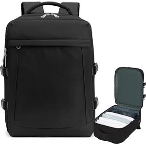 Yankony Per Ryanair Cabin Bags 55 x 40 x 20 Borsa da cabina sotto il sedile, grande zaino da viaggio dimensioni cabina borsa da trasporto per aerei tasche multiple zaino comfort per uomini e donne