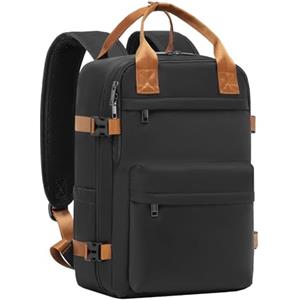 COOLIFE Zaino Ryanair 40x20x25, Zaino da Viaggio Aereo Bagaglio a Mano 20L per PC Portatili 13.3 Pollici, Zaino donna Uomo per Scuola e Lavoro Trekking