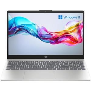 HP Laptop 15-fd0015sl, PC Portatile 15, Display 15.6 FHD Antiriflesso, Notebook, Intel Core i7 1355U, 16GB RAM, 512GB SSD, Intel Iris Xe, Webcam TNR, Windows 11, Computer Portatile, Argento, QWERTY