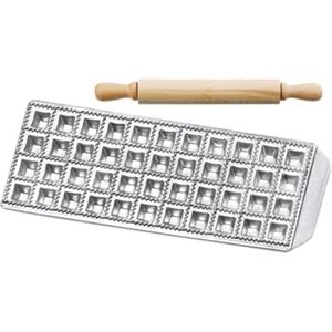 Imperia Raviolamp Stampo per 44 raviolini in brodo in alluminio