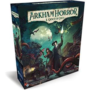 Asmodee - Arkham Horror: Il Gioco di Carte, LCG, Set Base Aggiornato 2021-1-4 Giocatori, 14+ Anni, Edizione in Italiano