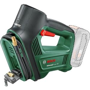 Bosch Home and Garden 0603947100 Bosch Compressore d'Aria Elettrico con Pompa Pneumatica UniversalPump (Senza Batteria, Per Pneumatici, Confezione cartone), 18 V, 150 PSI, 10.3 bar, 246 x 181 mm