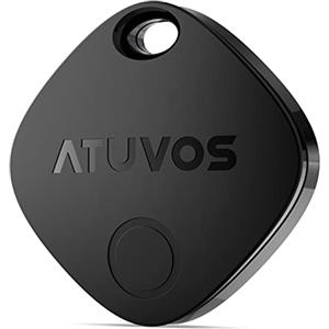 ATUVOS Air Tag Smart Tracker 1 Pezzo, Bluetooth Localizzatore Compatibile con Apple Dov'è (solo iOS, Android non supportato), Trova oggetti e chiavi, Bagagli/Valigie/Portafogli, Batteria Sostituibile.
