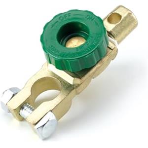 Bottari 35020 Morsetto Stacca Batteria per Polo Negativo, Dispositivo Antifurto per Auto, Interruttore Taglia Corrente Facile da Installare, Evita Scaricamento Batteria