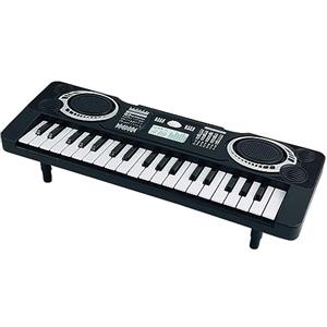 Generic Pianoforte Elettrico Portatile per Bambini Principianti Tastiera Musicale Elettronica Portatile 37 Tasti per la Scuola Domestica Alimentato a Batteria (37 tasti 2 modalità)