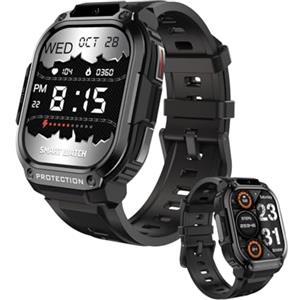 AIEK 4G Smart Watch Phone, 2GB+16GB Android 8.1 GPS Fitness Activity Tracker 2.13 pollici Grande Schermo Uomo Orologio 1000mAh Single Camera WiFi Bluetooth SMS WiFi SIM Slot