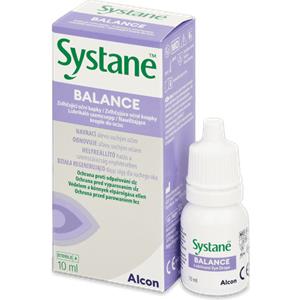 Alcon Systane Balance 10 ml - Collirio Lubrificante per Occhio Secco, Idrata e Stabilizza il Film Lacrimale