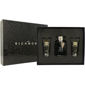 Richmond Black Metal - Confezione Regalo con Eau de Parfum 100ml, Lozione Corpo 50ml e Gel Doccia 50ml