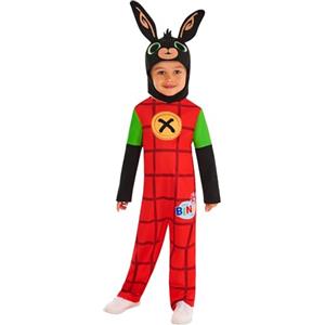 Rubie's Rubies Costume ufficiale Bing classico per bambini, taglia 3-4 anni