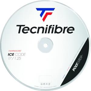 Tecnifibre - Bobina 200M-ICE Code 1.25, Corda da Tennis per Adulti, Unisex, Colore: Bianco, Unica