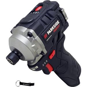 HEADNMORE® Bundle - PARKSIDE PERFORMANCE® Avvitatore a percussione da 1/4 12V PDSSAP 12 (senza batteria) +Portachiavi