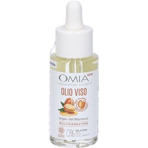 Omia Olio Viso Antietà Multiriparatore con Argan del Marocco - 30 ml, Riduce Rughe e Segni di Affaticamento