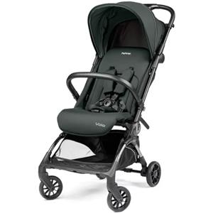 Peg Perego Volo Passeggino Ultra Leggero da Viaggio idoneo come Bagaglio Mano in Aereo, Borsa Viaggio inclusa - da 0 a 22 kg - Metal
