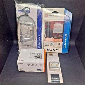 Sony Fotocamera digitale Sony Cyber-shot DSC-W830 argento | modello giapponese |...