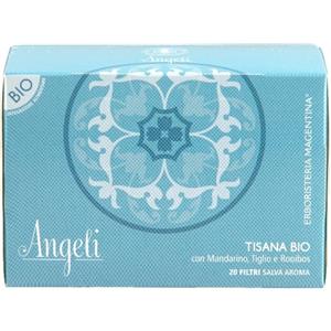 Erboristeria Magentina Tisana Angeli Bio - 20 Filtri da 30 g con Melissa, Mandarino e Tiglio per Rilassamento e Benessere Mentale