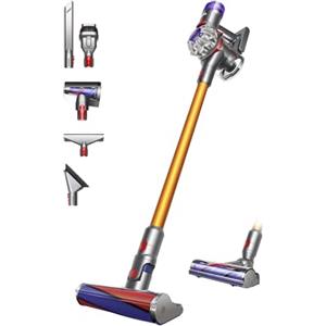Dyson V8 Absolute Aspirapolvere Senza Filo, 115 AW, fino a 40 min di autonomia, Spazzola Motorbar anti-groviglio, rimuove peli di animali, Spazzola Fluffy, aspirapolvere portatile e per pavimenti