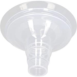 OVAQUIXI Copertura Protettiva per Tiralatte a Bocca Larga con Bordo Morbido, Accessorio per Tiralatte a Mungitura Rapida per Madri Che Allattano, 2 Pezzi