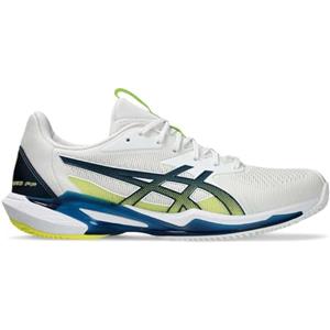 Asics 1041A437-102 Solution Speed FF 3 Clay Uomo, White/MAKO Blue EU 40