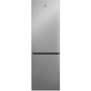 Electrolux LNT6MD32U Frigocongelatore Combinato, TwinTech Total No Frost 600, 225 Litri, 187x59x66cm, da libera, Tecnologia MultiFlow e FreshZone, Funzione Vacanza, Inox