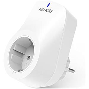 Tenda Smart Plug Beli SP3, presa Smart WiFi compatibile con Amazon Alexa Echo e Google Home, telecomando, progettata per la sicurezza dei bambini Bianco