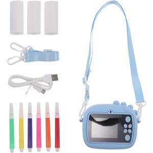 ANDRESLAD Macchina Fotografica Digitale A Cartoni Animati Mini Macchina Fotografica Stampa Di Foto Istantanea