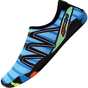 Tolaler Scarpette Scoglio Adulto, Scarpe Scoglio Antiscivolo Spessorate Scarpe da Immersione Robuste e Resistenti ad Asciugatura Rapida (Unisex)/Viaggio/Spiaggia/Nuoto