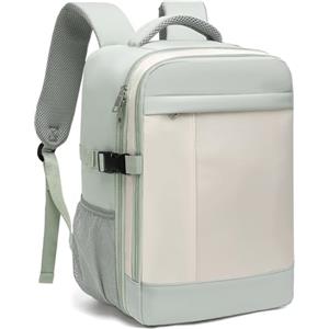 Xkdoai Zaino Bagaglio a Mano Ryanair 40x20x25 - Borsa da Viaggio Impermeabile 20L, Porta PC 14 Pollici, Antifurto