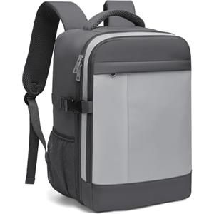 Xkdoai Zaino da Viaggio Ryanair 40x20x25 Bagaglio a Mano Borsone da Cabina Impermeabile 14 Pollici Porta PC Antifurto 20L