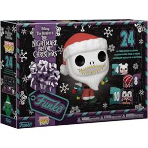 Funko Pocket Pop! Calendario dell'Avvento The Nightmare Before Christmas - 13 Mini Figure da Collezione