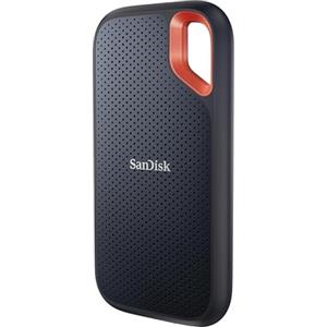 SanDisk 2TB Extreme SSD portatile, Unità a stato solido NVMe esterna, fino a 1050 MB/s, USB-C, USB 3.2 Gen 2x2, Indice di protezione IP65 per la resistenza ad acqua e polvere, Nero