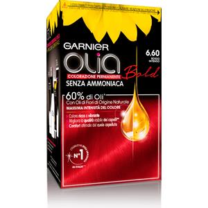 Garnier Olia Colorazione Permanente Bold Senza Ammoniaca 6.60 Rosso Intenso
