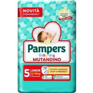 Pampers Baby Dry Mutandino Maxi Taglia 5, 13 Pannolini