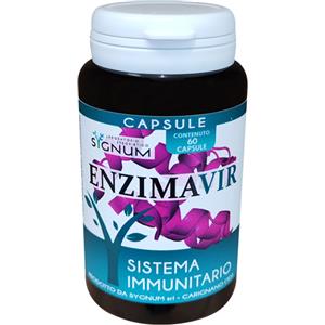 SYGNUM Enzimavir - Integratore Alimentare con Ribes Nero per Drenaggio Liquidi e Difese Immunitarie - 60 Capsule