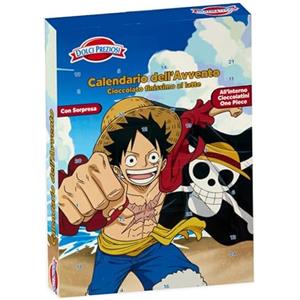 Generico Dolci Preziosi Calendario dell'Avvento one piece, con Cioccolatini di Finissimo al Latte, con Sorpresa, 220g