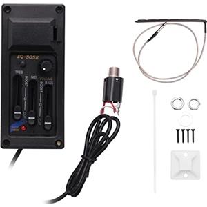 Frefgikty EQ-505R chitarra acustica 3 bande preamplificatore amplificatore equalizzatore pickup piezoelettrico