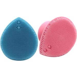 ifundom 2 pezzi Spazzole Manuali per Massaggio Testa e Pulizia Viso Silicone Morbido con Setole Delicate Esfoliante e Portatile per Cute e Detersione Profonda