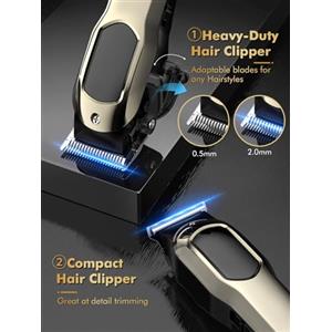 Singphere Set di tagliacapelli per uomini e famiglie