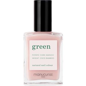 Manucurist GREEN - Smalto Naturale Rosa Hortencia 15ml - 9-Free, Vegano e di Origine Biologica