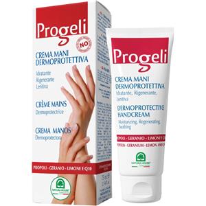 Progeli Crema Mani Dermoprotettiva con Coenzima Q10 - 75 ml, Nutriente e Idratante