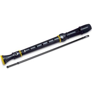 Bontempi | GermanTouchFlute - Flauto Dolce con Diteggiatura Tedesca per un Viaggio Musicale nella Tradizione Tedesca, Nero