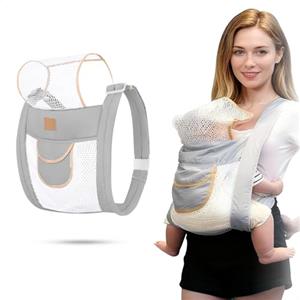 duozoanz Marsupio Neonato 0-36 Mesi, Marsupio Stokke Ergonomico, Stokke marsupio con Spallacci Regolabili, marsupio Ergobaby Confortevole, marsupios Porta Bambino fino a 20kg