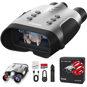CIGMAN Binocolo per Visione Notturna CIGMAN Vero 4K, Occhiali a Infrarossi con Imaging a Colori in Scarsa Luce, Lenti a 7 Rivestimenti, Autonomia 18 Ore per Wildlife, Sicurezza, Avventura Outdoor