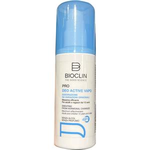Bioclin Deo Pro Active Vapo 100ml - Deodorante Senza Profumo per Sudorazione da Variazioni Ormonali