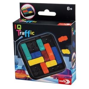 Noris 606134745 IQ Traffic, gioco di logica e aglio per grandi e piccoli, per bambini dai 6 anni in su