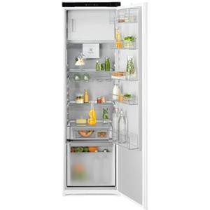 Electrolux Frigorifero da Incasso Serie 600 285 L - Monoporta con Vano Congelatore, Classe D, Porta Reversibile, Ventilato, LED, Tecnologia DynamicAir - Altezza 177 cm, EFD6DD18S